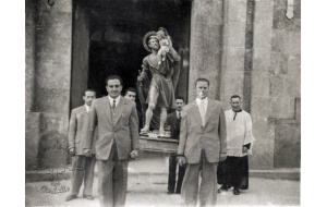 1957 - La procesin de San Cristbal